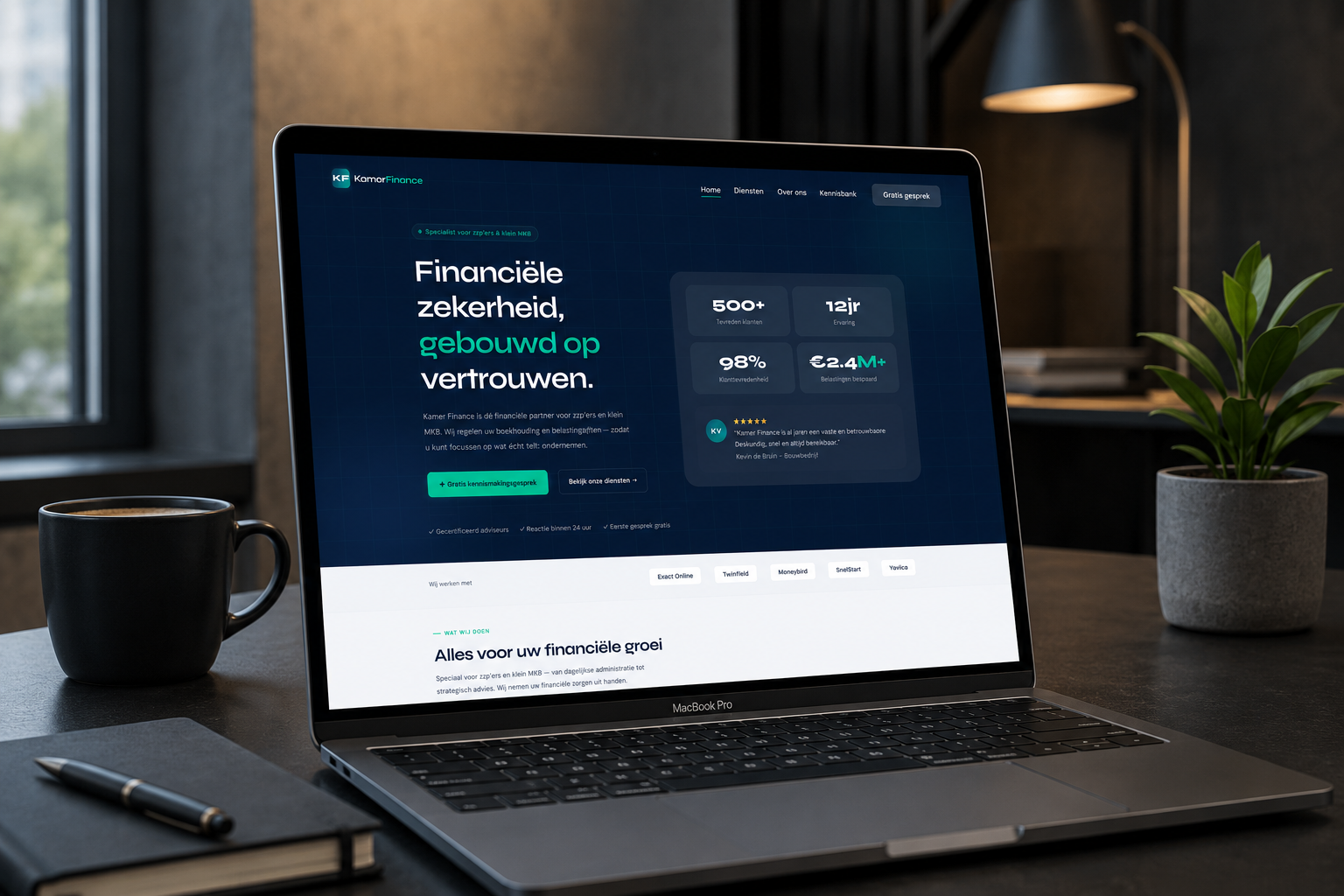 Website · Kamar Finance